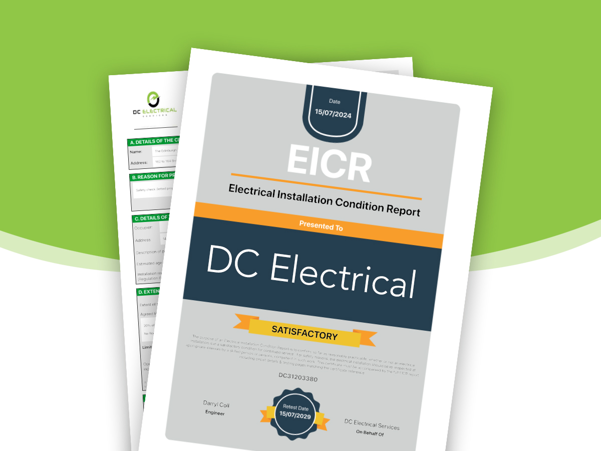 Top Tips on Electrical Certification & Testing from your Expert Edinburgh Electrician